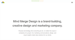 Desktop Screenshot of mindmergedesign.com